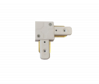 Коннектор для трекового светильника AC-1 угловой белый LLT