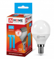 Лампа светодиодная LED-ШАР-VC 11Вт 230В Е14 4000К 1050Лм IN HOME