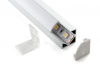 LL-2-ALP004 Угловой алюминиевый профиль для LED ленты (18,5mm)