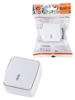 Переключатель на 2 направления 1-кл. открытой установки IP20 10А, белый "Дача" Народная TDM