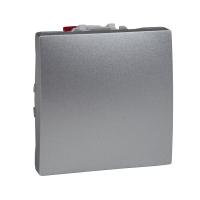 UNICA Алюм Переключатель 1-клавиш.(СХ.6)