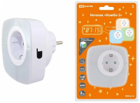 Ночник "Комбо 2", 12LED, 55 лм/Вт, дат. освещ., 220 В, TDM_sale