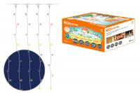 Гирлянда новогодняя "Занавес" 1х1 м, RGB,  наружное использование, IP44, TDM