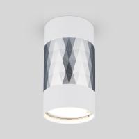 Светильник спот - DLN110 GU10 белый/серебро