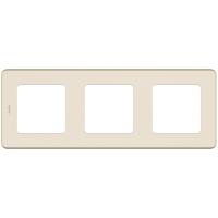 Legrand INSPIRIA Слоновая кость Рамка 3-ая