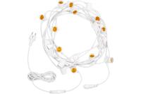 «Белт-Лайт» 10 м, белый каучук, шаг 50 см, 20 патронов, IP65 NEON-NIGHT