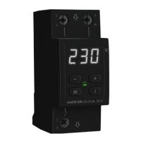 Реле напряжения WELROK D2-63 bk