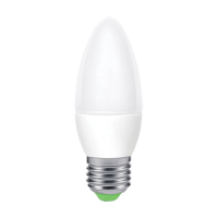 Лампа светодиодная LED-СВЕЧА-ECO 5Вт 230В Е27 4000К 375Лм (5шт в уп.) IN HOME