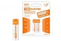 Аккумулятор AAA-1100 mAh Ni-MH BP-2 TDM