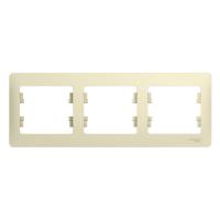 GLOSSA Беж Рамка 3-ая, горизонтальная