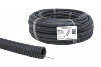 Труба гофр.ПВХ d 25 с зондом (50 м) легкая Народная TDM