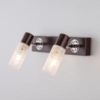 Светильник СПОТ - 21130/2 хром/венге