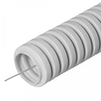 Труба гофрированная ПВХ Строительная с/з д63 (15м/360м уп/пал) Промрукав