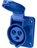 Розетка 413 скрытая 2Р+РЕ 16А 220В IP44 TDM