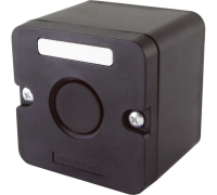 Пост кнопочный ПКЕ 222-1 черный IP54 TDM