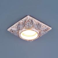 ТОЧЕЧНЫЙ СВЕТ - 4066 MR16 IVR/SL айвори/серебро