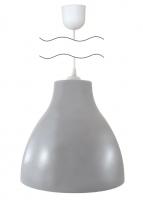 Светильник НСБ 21-60-062 УХЛ4 "Melodi" серый, шнур белый TDM