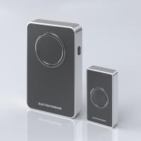 Звонок эл.бытовой (дверной) DBQ27M WL 38M IP20 Черный/Серебро