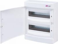 Щит наружн. распределительный ECT 24PO (24мод.белая дверь)