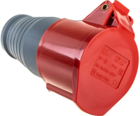 Розетка перенос. ССИ-214 16А-6ч 380В 3P+PE IP44 IEK