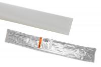 Термоусаживаемая трубка ТУТнг 30/15 белая по 1м (25 м/упак) TDM	