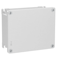 Коробка ответвительная алюминиевая окрашенная, IP66/IP67, RAL9006, 128х103х55мм дкс 