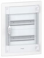 PRAGMA Щит встраиваемый 26мод (2р) 396x510x127 прозрачная пластиковая дверь