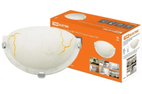 Светильник декоративный СД 1*60 Вт E27 полукруг мрамор TDM_sale