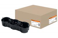 Установочная коробка СП 3-х местная, 212х70х45мм, саморезы, IP20, TDM