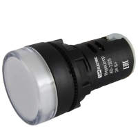 Лампа AD-22DS(LED)матрица d22мм белый 24В AC/DC TDM