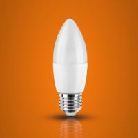 Лампа светодиодная C37-102 8W 4000K E27 свеча, тм iSvet