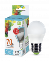 Лампа светодиодная LED-ШАР-std 7.5Вт 230В  Е27 4000К 675Лм