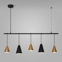 Подвесные светильники - 50088/5 черный/золото