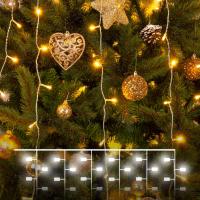 Гирлянда бытовая электрическая занавес - 200-002 теплый белый 2*3м IP20