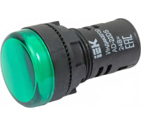 Лампа AD22DS(LED) матрица d22мм зеленый 24В IEK