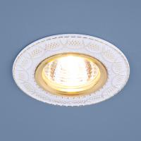 ТОЧЕЧНЫЙ СВЕТ - 7010 MR16 WH/GD белый/золото