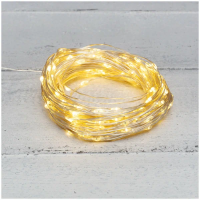 Гирлянда Роса с трансформатором 100 м, 1000 LED, теплое белое свечение NEON-NIGHT