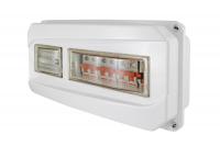 Щит учета ЩРН-13-1ф (167х350х111) мм пластиковый IP55 TDM