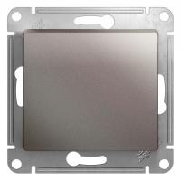 GLOSSA Платина Выключатель 1-клавишный, сх.1,10AX, механизм