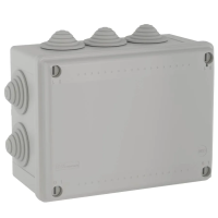 Коробка распределительная ОП 190х140х70мм 10 каб. ввод IP55 DKC