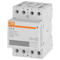 Контактор модульный КМ63/4-32 4НО TDM
