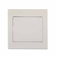 Заглушка, кремовая, с кремовой вставкой