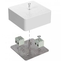 Коробка огнестойкая для кабель-канала Е15-Е120 RAL9003 75х75х30 (87 шт/кор) Промрукав
