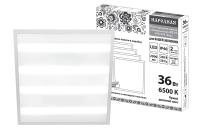 Светодиодная панель универсальная ЛП 03 595х595 Опал 19 мм 36 Вт 2900 Лм, 6500 К, белая, Народная