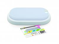 Светильник светодиод. герметичный СПП-Д 2203 8Вт 230В 4000К 640Лм  с датчиком движения ОВАЛ IP65 LLT