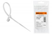 Хомут нейлоновый с монтажным отверстием 3,6х150 мм (белый) (100шт) TDM