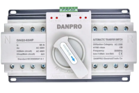 Устройство автоматического ввода резерва моторизированный трехфазный 4p 63A DANPRO