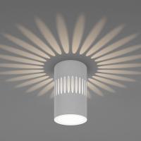 Светильник накладной - DLS026 7W 4200К белый стационарный с подсветкой