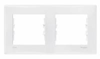 SEDNA Бел Рамка 2-постовая, горизонтальная IP44