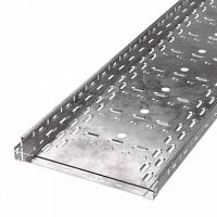 Лоток перфорированный Стандарт 400х50х3000 (1,0 мм) (6 м/уп) Промрукав